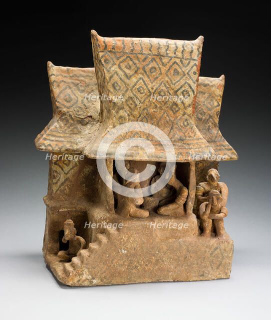 House Model with Ritual Feast, 100 B.C./A.D. 300. Creator: Unknown.