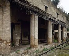 House next to the Forum, Herculaneum, Italy, 2002. Creator: LTL