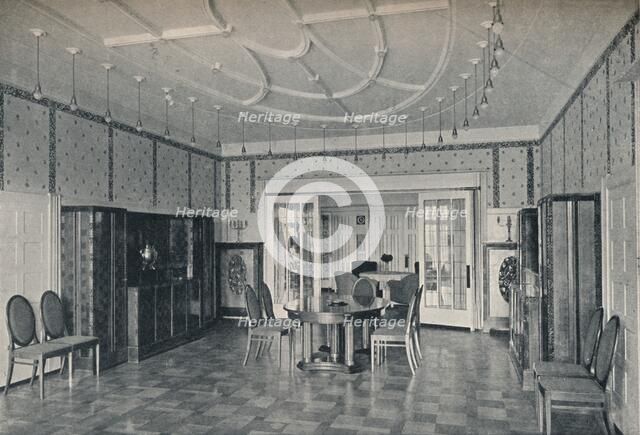 'House Near Bielefeld, The Dining Room', c1912. Artist: Unknown.