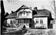 House where Marie Curie was governess, c1887. Artist: Anon