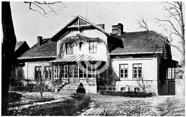 House where Marie Curie was governess, c1887. Artist: Anon