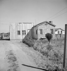 House with about an acre at Highway City, California, 1939. Creator: Dorothea Lange