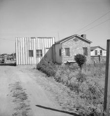 House with about an acre at Highway City, California, 1939. Creator: Dorothea Lange