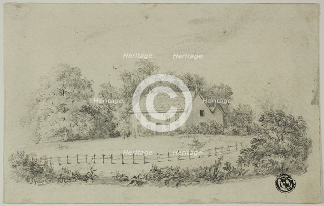 House with Garden, n.d. Creator: William John Gray.