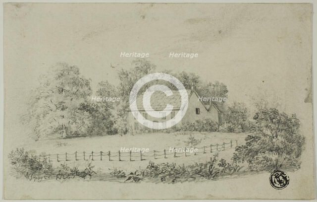 House with Garden, n.d. Creator: William John Gray.