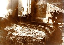 House to house fighting in Stalingrad, 1942. Creator: Unknown