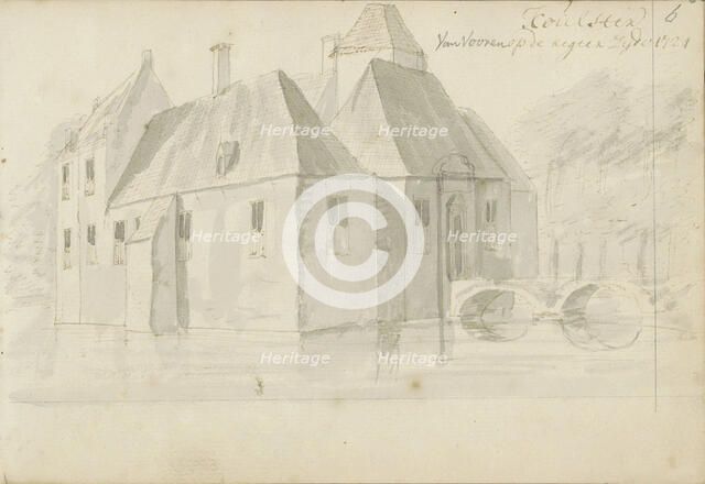 House Ter Coulster in Heiloo, 1724. Creator: Abraham Meyling.