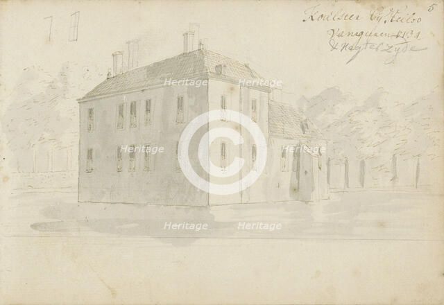 House Ter Coulster in Heiloo, 1734. Creator: Abraham Meyling.