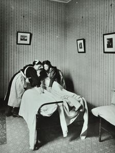 Housewifery, Barnsbury Park School, Islington, London, 1908