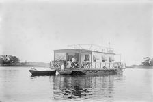 Houseboat, New Rochelle, between c1915 and c1920. Creator: Bain News Service