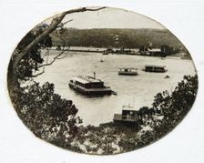 Houseboats at The Spit, c1920. Creator: Unknown