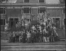 Housebuilding, Dover, Kent, 1946. Creator: Ministry of Works