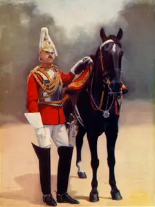 Household Cavalry-Captain, 2nd Life Guards 1900. Creator: Gregory & Co
