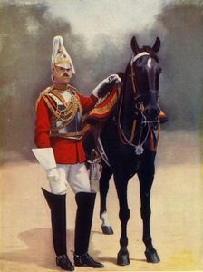 Household Cavalry-Captain, 2nd Life Guards 1900. Creator: Gregory & Co