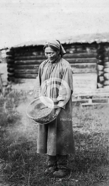 Household work, late 19th cent - early 20th cent. Creator: I Popov.