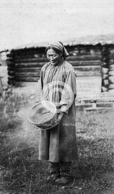 Household work, late 19th cent - early 20th cent. Creator: I Popov.