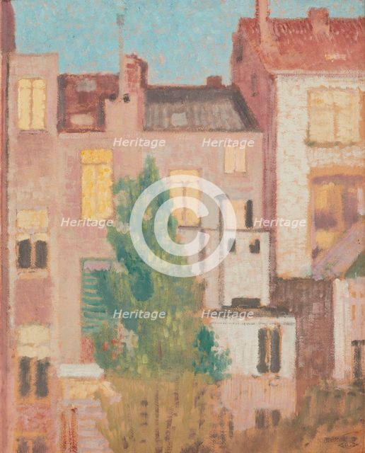 Houses (Maisons), about 1901. Creator: Georges Lemmen.
