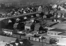 Houses of Bethlehem, Pennsylvania, 1935. Creator: Walker Evans