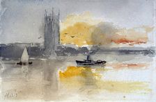 Houses of Parliament, 1844-1906. Creator: Hercules Brabazon Brabazon