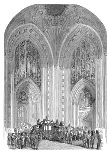 Houses of Parliament, Grand Entrance Westminster, London, late 19th century