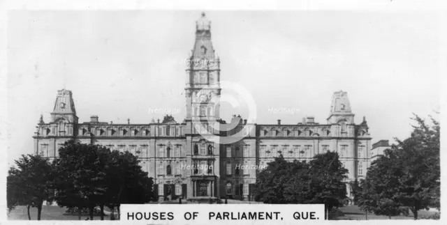Houses of Parliament, Quebec, c1920s. Artist: Unknown