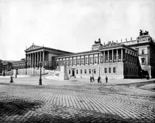 Houses of Parliament, Vienna, 1893.Artist: John L Stoddard