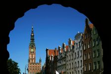 Houses of the Dlugi Targ Square from Green Gate, Gdansk, Poland, 2015. Creator: Unknown