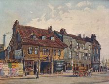 Houses on West Side of Church Street, Lambeth Lambeth Bridge Road, London, c1874 (1926). Artist: John Crowther