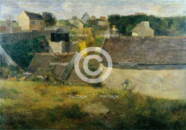 Houses at Vaugirard (Les Maisons de Vaugiraud), 1880.