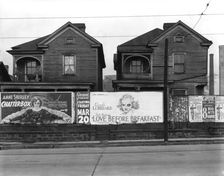 Houses, Atlanta, Georgia, 1936. Creator: Walker Evans