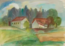 Houses, after 1938. Creator: Anny Dollschein