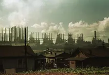Houses and factories, between 1941 and 1942. Creator: Unknown