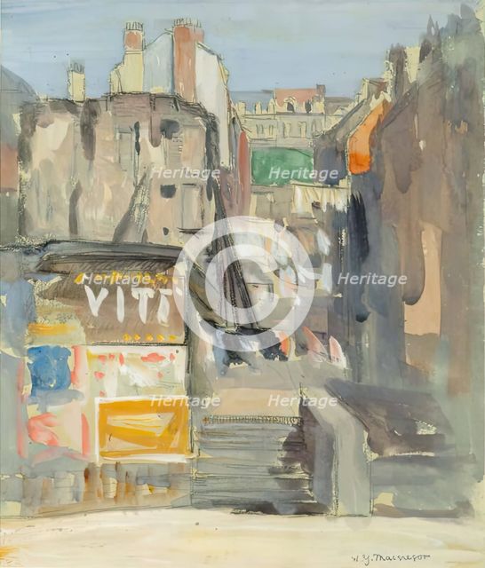 Houses Boulogne, c1880-1920. Creator: William York Macgregor.