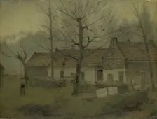 Houses in a Village, 1885-1907. Creator: Johann Eduard Karsen