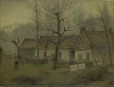 Houses in a Village, 1885-1907. Creator: Johann Eduard Karsen