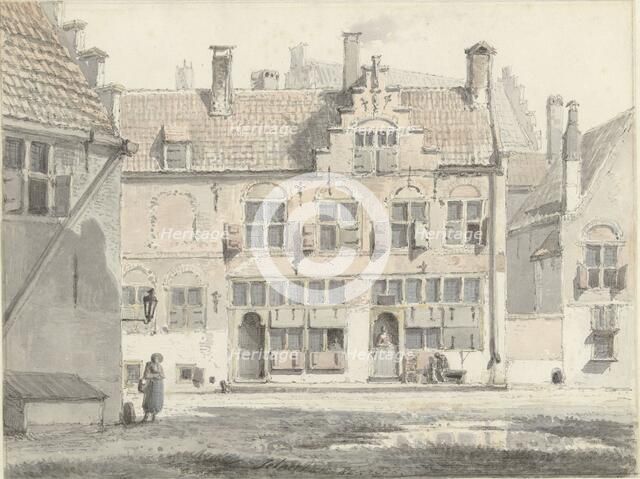 Houses in Amersfoort, 1825. Creator: Johannes Jelgerhuis.