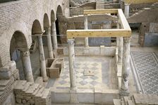Houses in Ephesus, Turkey. Artist: Samuel Magal