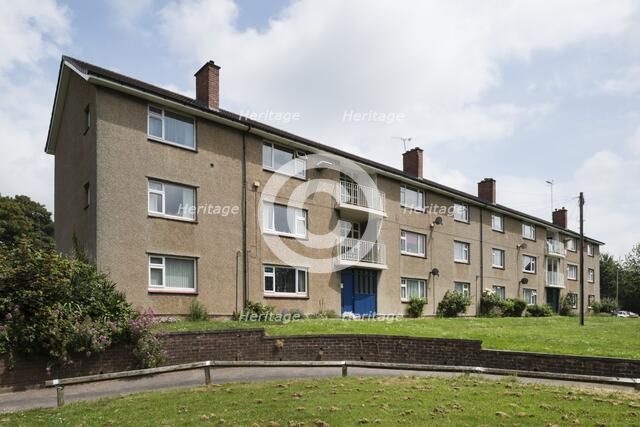 Houses in Fred Lee Grove, Coventry, West Midlands, 2014. Artist: Steven Baker.