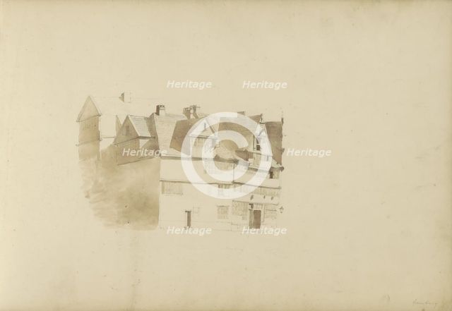 Houses in Hamburg, 1820-1896. Creator: Kasparus Karsen.