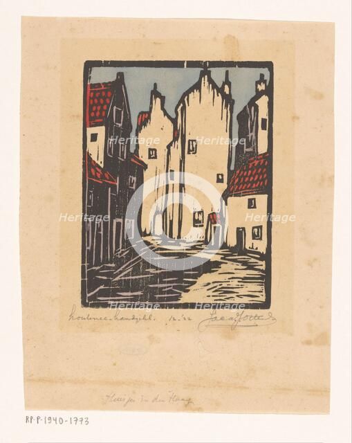 Houses in The Hague, 1922. Creator: Jacques Jeichienus Ottens.