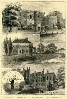 Houses Round Greenwich Park (c1878). Creator: Unknown