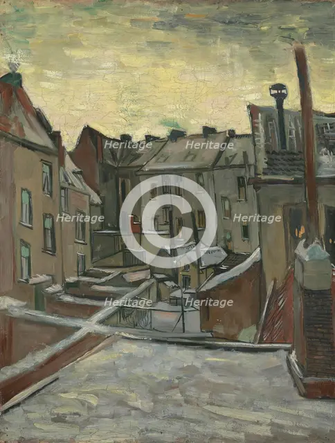 Houses Seen from the Back, Antwerp.
