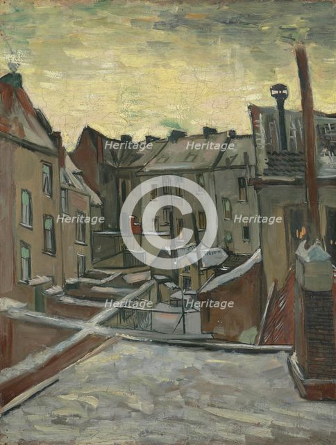 Houses Seen from the Back, Antwerp.