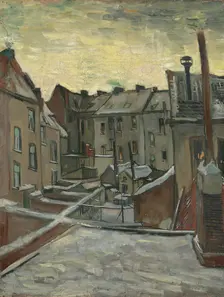 Houses Seen from the Back, Antwerp