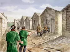 Housesteads Roman Fort, 4th century, (c1990-2010). Artist: Philip Corke
