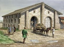 Housesteads Roman Fort, 2nd century, (c1990-2010). Artist: Philip Corke