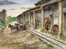 Housesteads Roman Fort, 2nd century, (c1990-2010). Artist: Philip Corke