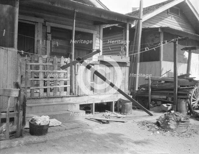 Housing, within five minutes walk of City Hall, City of Los Angeles, 1936. Creator: Dorothea Lange.