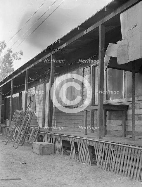 Housing, Brawley, Imperial Valley, California, 1935. Creator: Dorothea Lange.