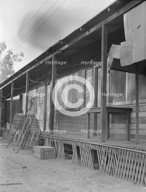 Housing, Brawley, Imperial Valley, California, 1935. Creator: Dorothea Lange.